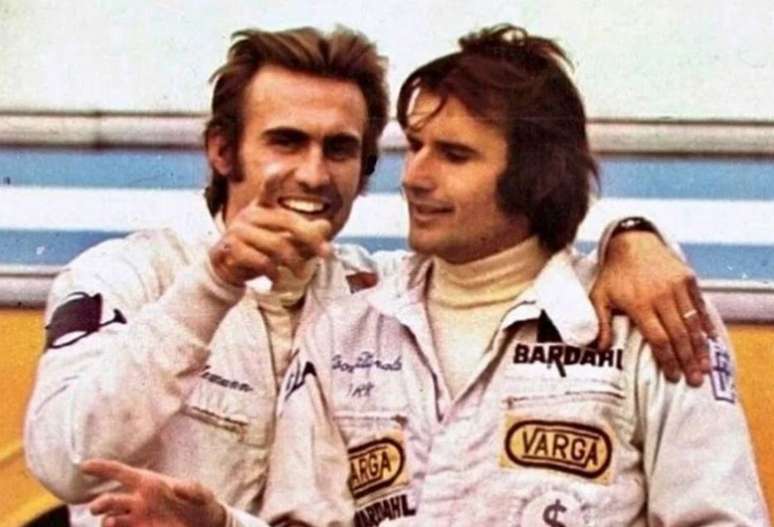 Reutemann e Wilsinho: uma &oacute;tima rela&ccedil;&atilde;o.