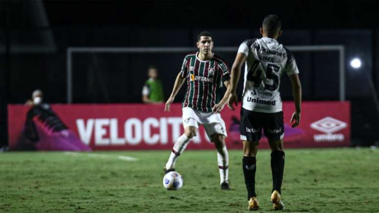 Nino, durante a partida contra o Ceará em São Januário, pelo Brasileirão (Foto: Lucas Merçon/Fluminense FC)