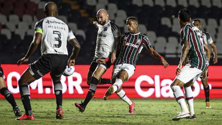 Fluminense e Ceará ficaram no empate por 0 a 0 em São Januário (Foto: Lucas Merçon/Fluminense FC)