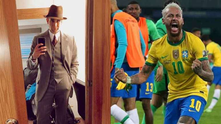 Matthew Lewis chamou Neymar de 'patético' na Copa do Mundo de 2018 (Montagem LANCE!)