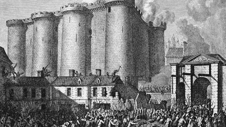 A Bastilha era um s&iacute;mbolo da tirania e opress&atilde;o da monarquia absolutista de Lu&iacute;s 16