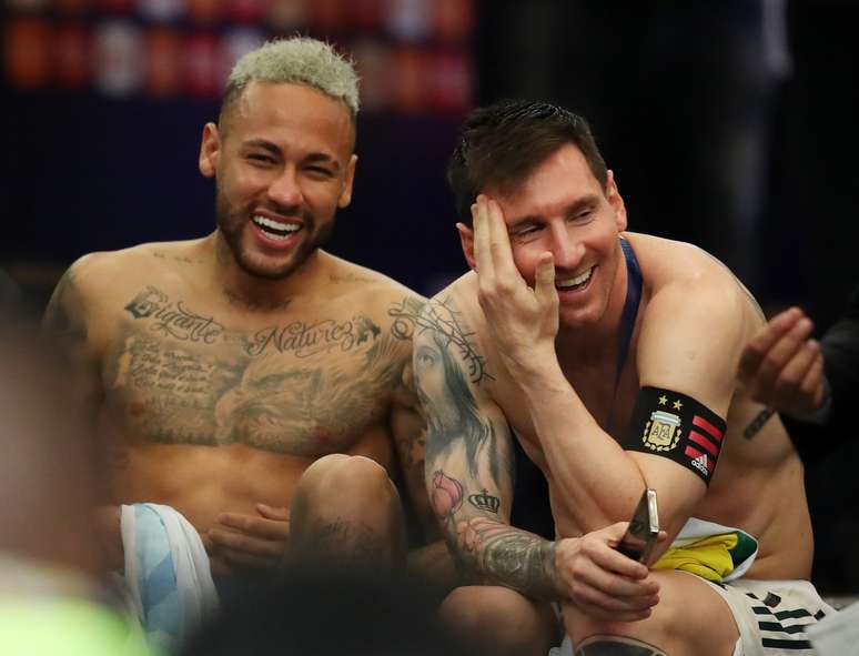 Neymar e Messi