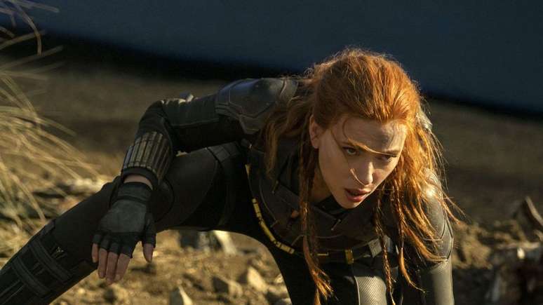Scarlett Johansson em cena de "Viúva Negra"