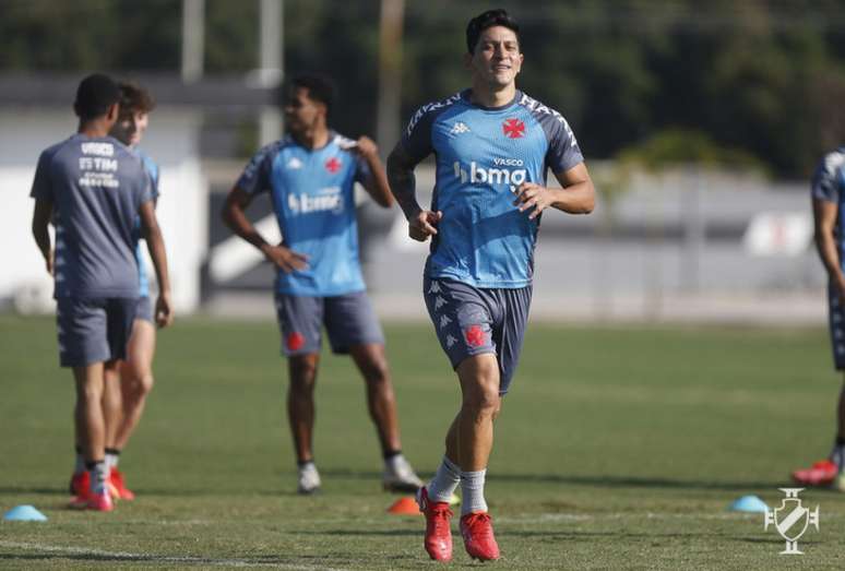 Cano é a esperança de gols do Vasco na Série diante do Coritiba, no Couto Pereira (Foto: Rafael Ribeiro/Vasco)