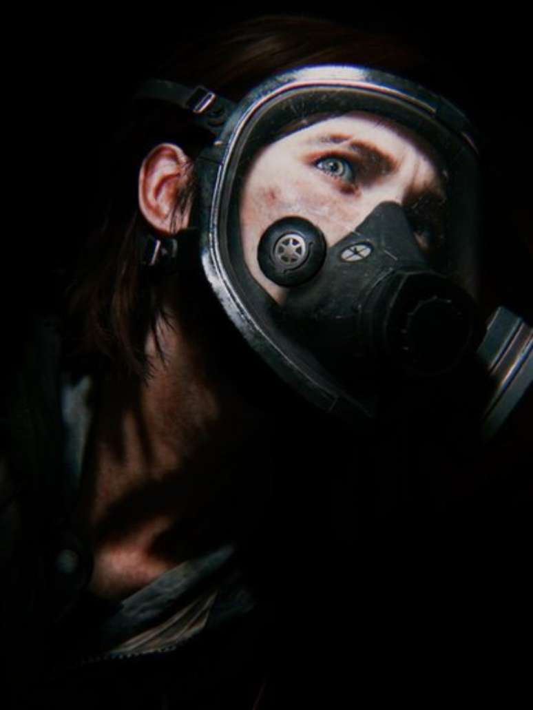 A foto de Reims da heroína de 'The Last of Us 2' usando uma máscara de gás refletiu a escuridão que ela sentiu após a morte do pai
