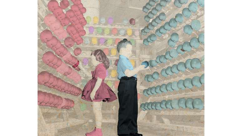 As crian&ccedil;as pequenas est&atilde;o constantemente em busca de pistas sobre seu lugar no mundo