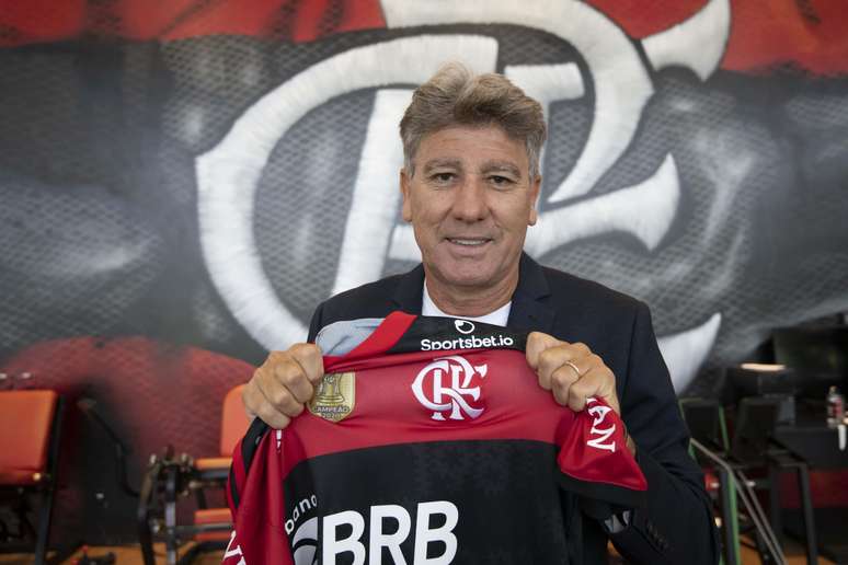 Renato Gaúcho assumiu o comando do Flamengo