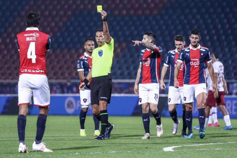 Facundo Tello não sofreu suspensão, mas está fora da próxima partida (Foto: Staff Images / CONMEBOL)