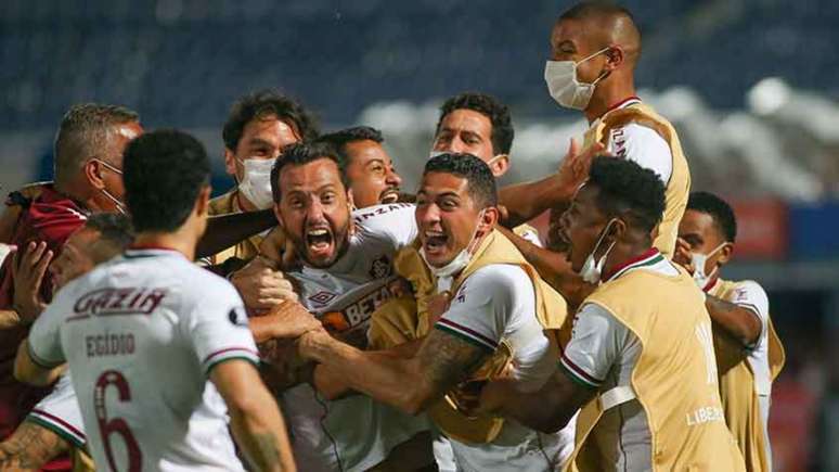 Fluminense venceu o Cerro Porteño em partida das oitavas da Libertadores (Foto: Staff Images / CONMEBOL)