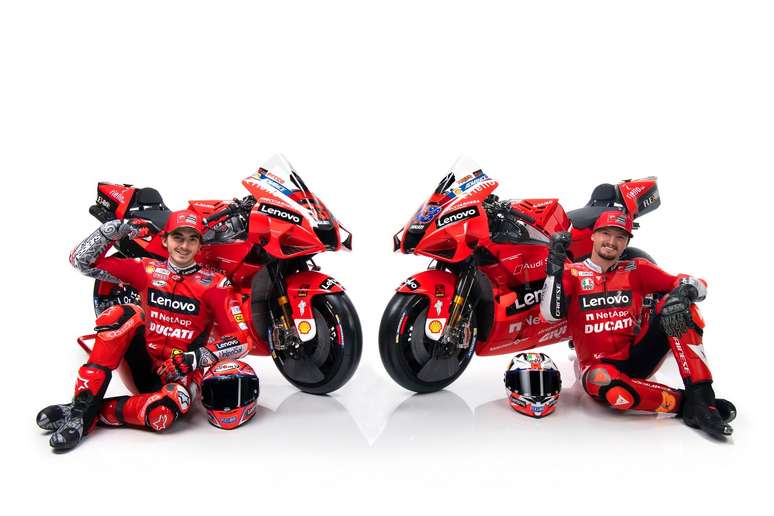Miller e Bagnaia trouxeram frescor para a Ducati 