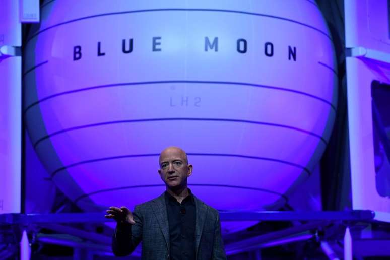 Jeff Bezos durante evento em Washington
09/05/2019 REUTERS/Clodagh Kilcoyne