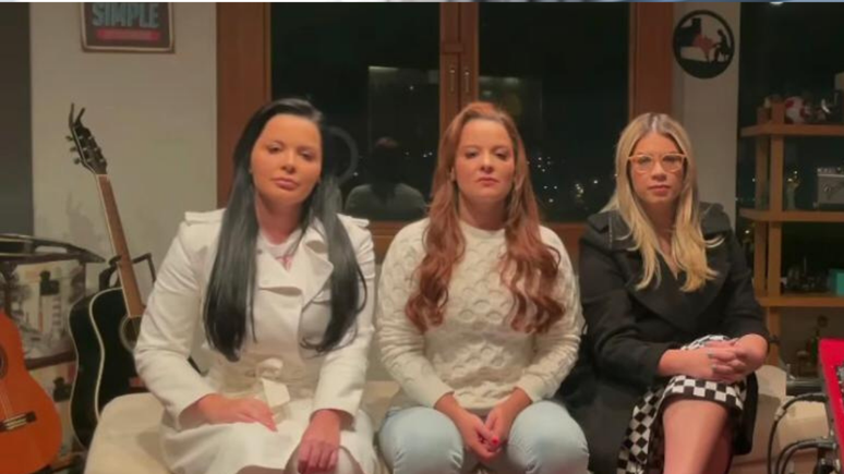 Em vídeo, as cantoras falam sobre os dados de violência doméstica e cantam sua nova canção sobre o tema