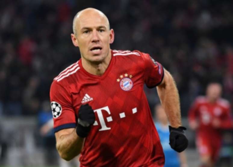 Robben fez história com camisa do Bayern (Foto: AFP)