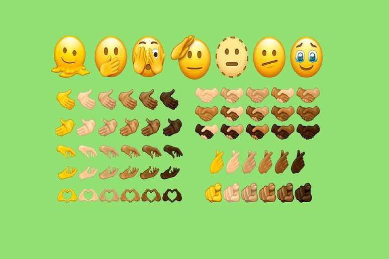 Diversidade de gênero e racial continua a ser implementada nos novos emojis