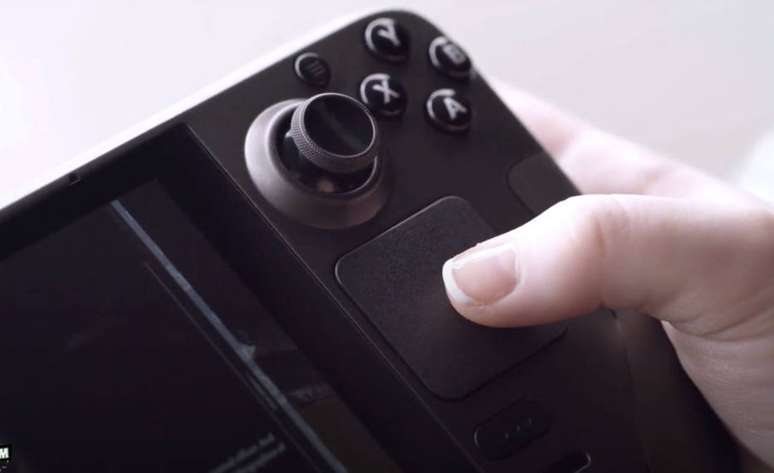 Steam Deck traz diversos botões, como analógicos e trackpads 