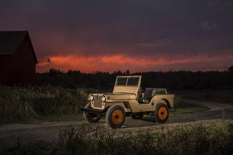 CJ-2A, um Jeep 4x4 para as massas.