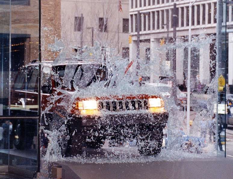 Jeep Grand Cherokee em Detroit (1992).