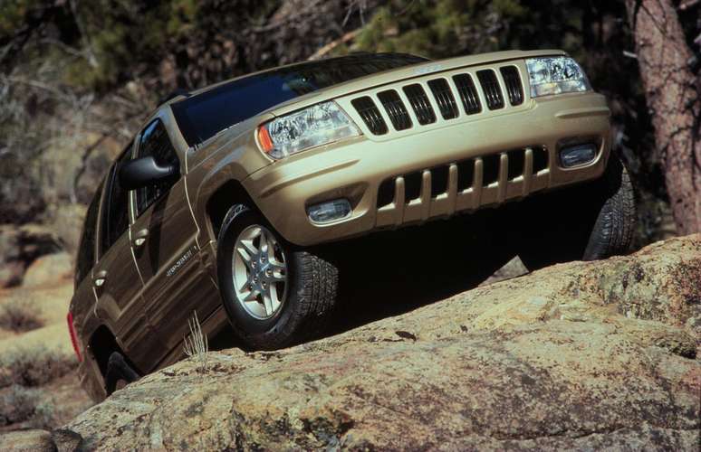 Tra&ccedil;&atilde;o e dirigibilidade: Grand Cherokee 1999.