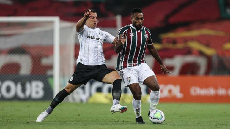 Grêmio venceu o Fluminense no Maracanã por 1 a 0 no Brasileirão 2020 (FOTO: LUCAS MERÇON / FLUMINENSE F.C.)