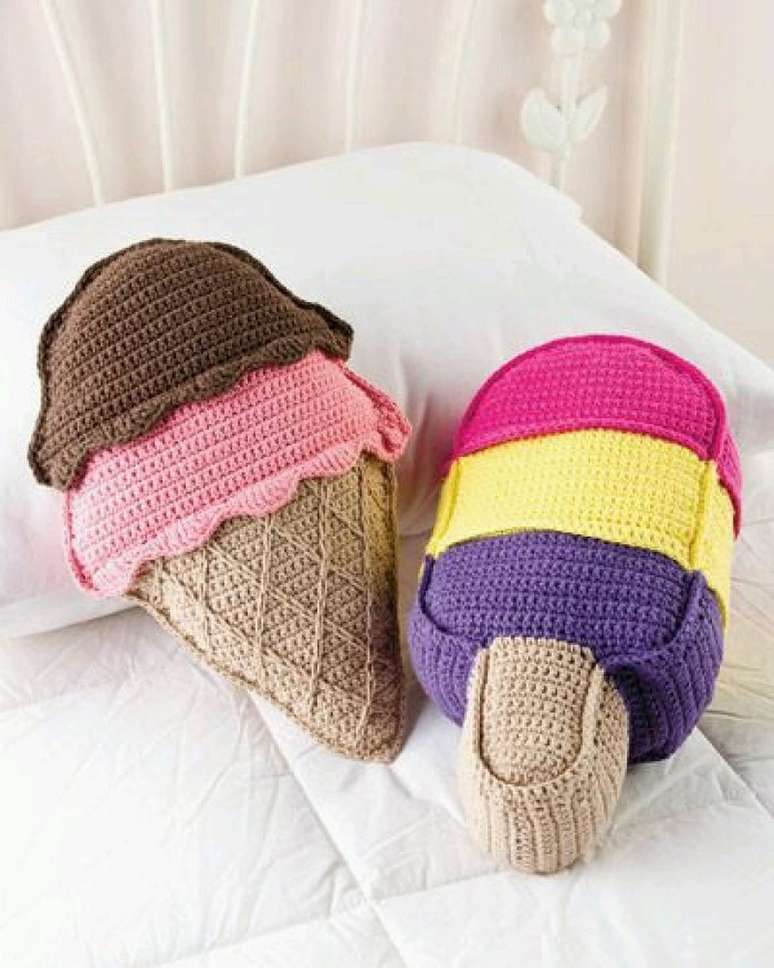 6. Almofadas divertidas de sorvete &ndash; Foto Norma Dutra