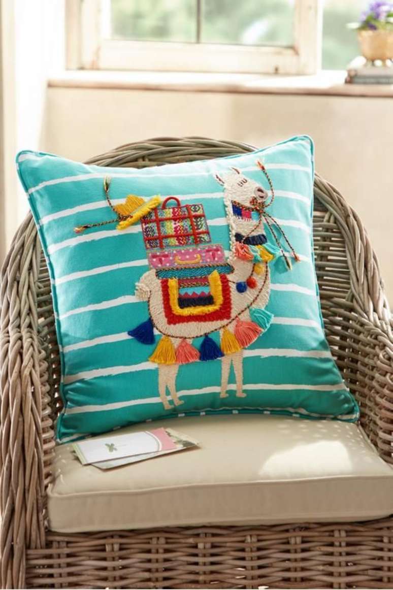 19. Tecido para almofada personalizada &ndash; Foto Soft Surrounding