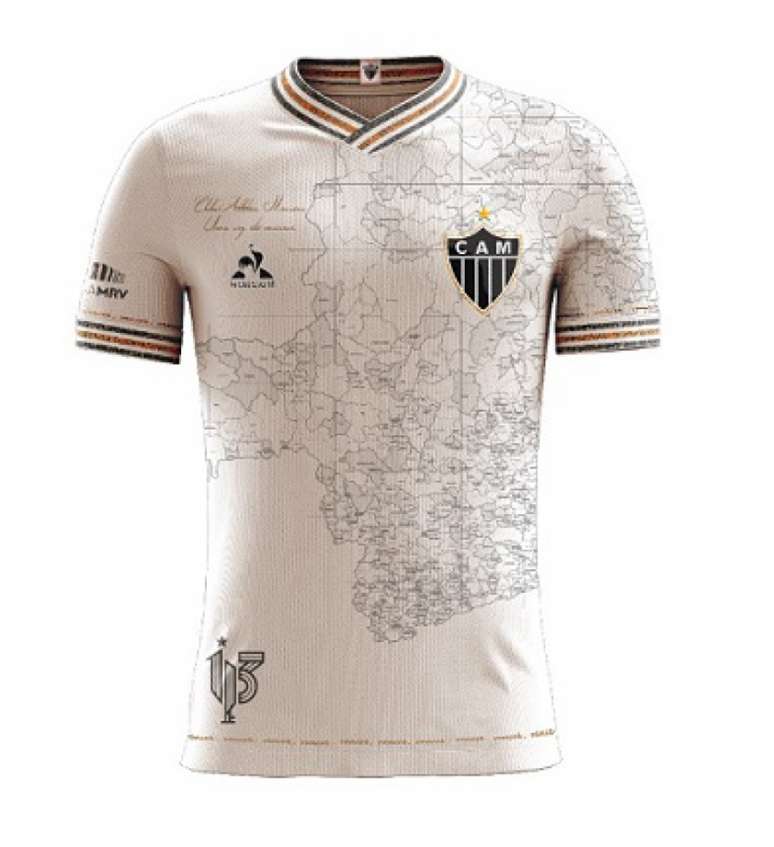 A camisa será fabricada pelo clube e já tem pré-venda com largo sucesso-(Divulgação/Atlético-MG)