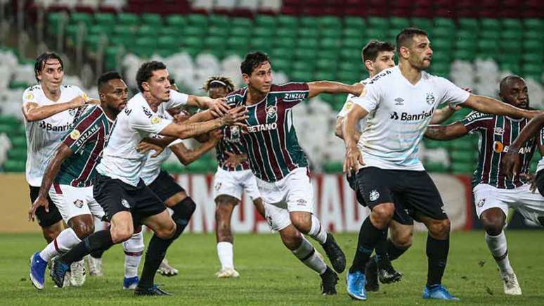 Grêmio vence o Fluminense com gol de Pinares no Maracanã (Foto: Lucas Merçon / Fluminense FC)