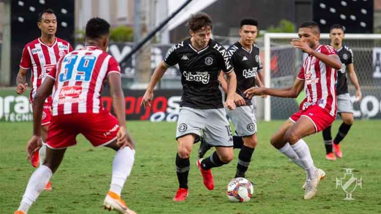 Vasco empatou com o Náutico com um gol aos 46 do segundo tempo (Foto: Vitor Brügger/Vasco)