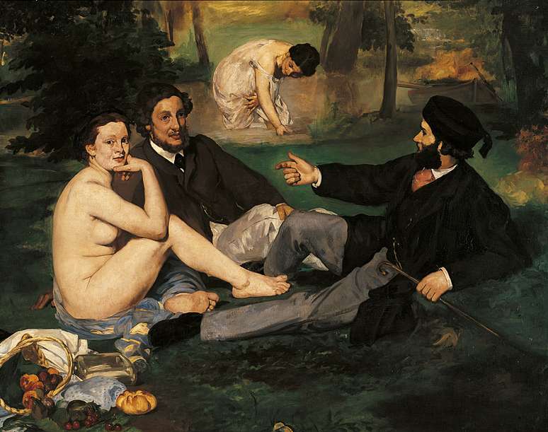 Almo&ccedil;o na Relva, de &Eacute;douard Manet (1863)