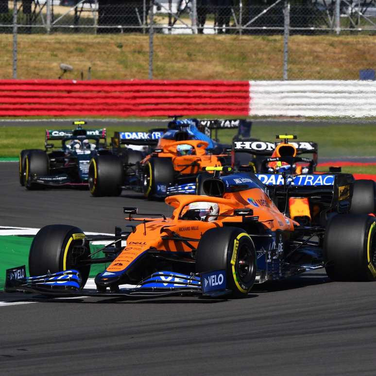 Lando Norris foi quarto colocado no GP da Inglaterra 