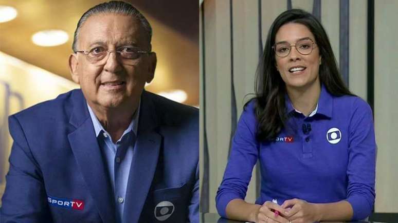 Galvão e Renata comandarão as estreias do Brasil na Olimpíada (Montagem LANCE!)