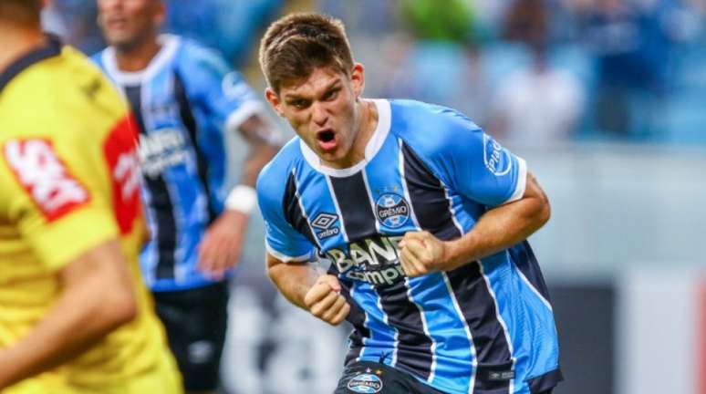 Argentino tem mais de 200 jogos com o Tricolor (Lucas Uebel/Grêmio FBPA)