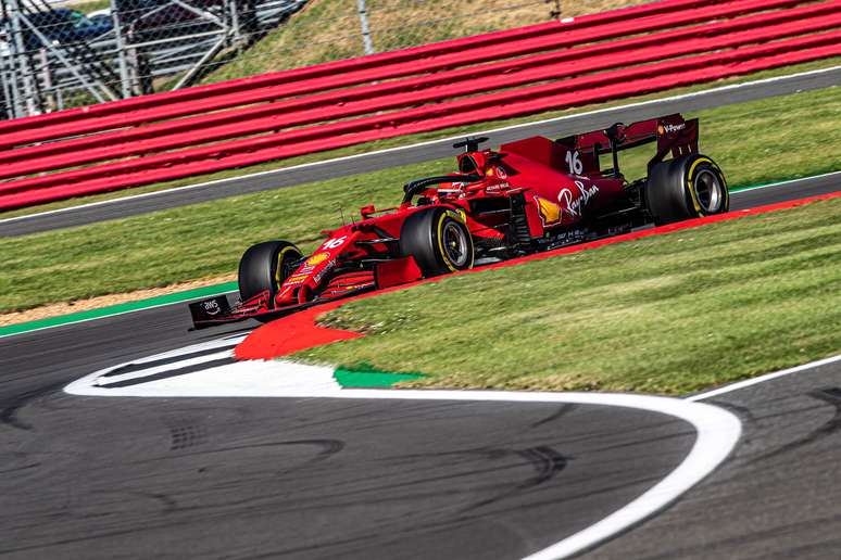 Charles Leclerc teve performance surpreendente em Silverstone 