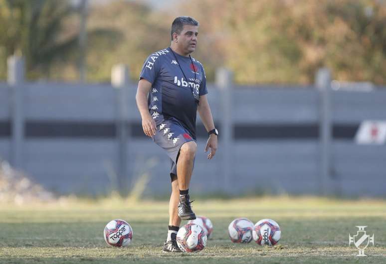 Marcelo Cabo ficou no comando do Vasco por cerca de cinco meses (Rafael Ribeiro/Vasco)