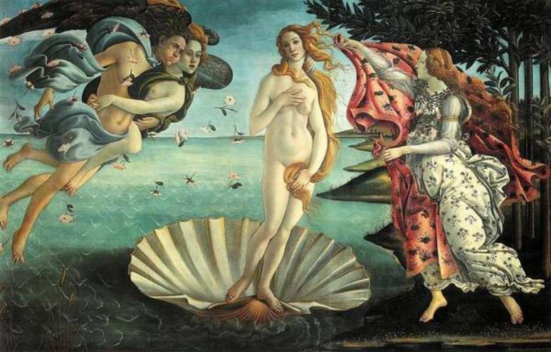'O Nascimento da Vênus', obra-prima de Sandro Botticelli