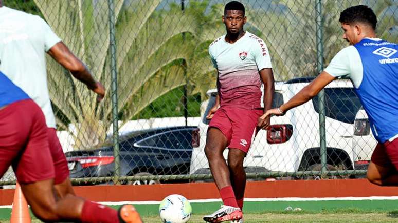 Rafael Ribeiro durante treino do Fluminense (Foto: Mailson Santana / Fluminense FC)