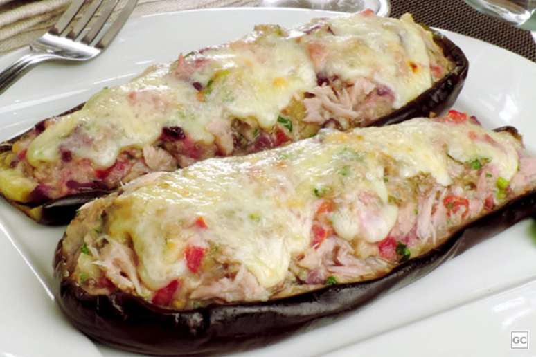 Guia da Cozinha - Berinjela com creme de atum: opção diferente para o almoço ou jantar