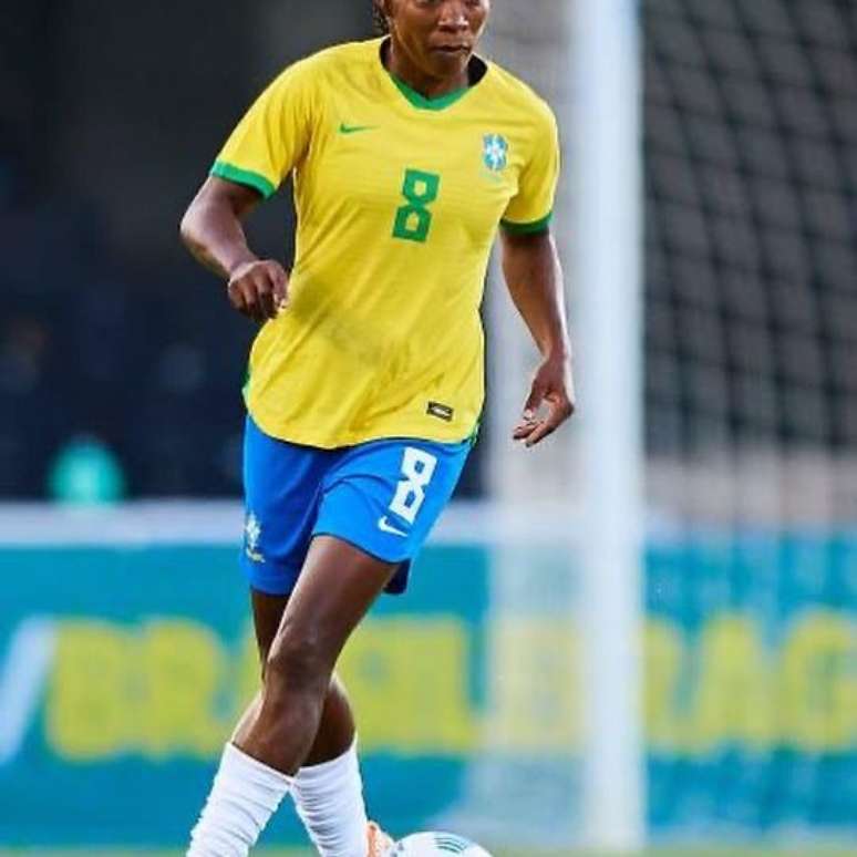 Formiga em jogo pela Seleção Brasileira Reprodução Instagram/@oficial_formiga
