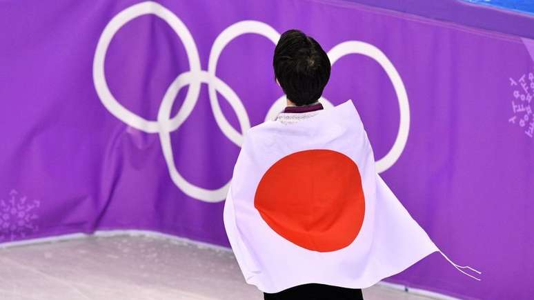 Bandeira nacional do Japão é chamada de Hinomaru, que significa literalmente 'círculo solar'