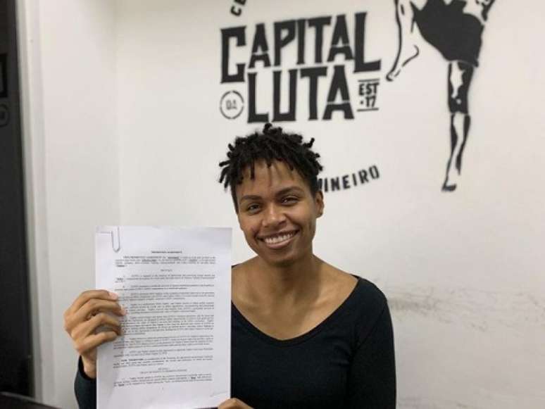 De contrato renovado, Luana Dread vai enfrentar Maryna Moroz em outubro (Foto: Reprodução/Instagram)