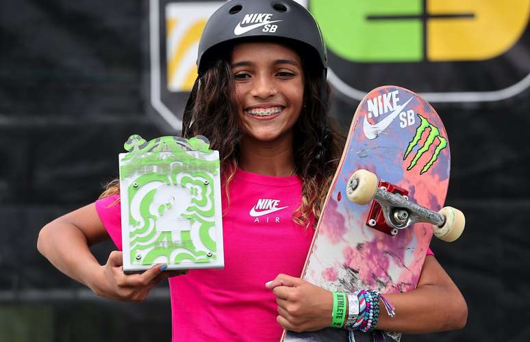 Rayssa Leal foi vice-campeã mundial em 2019 e 3° lugar no Mundial em 2021