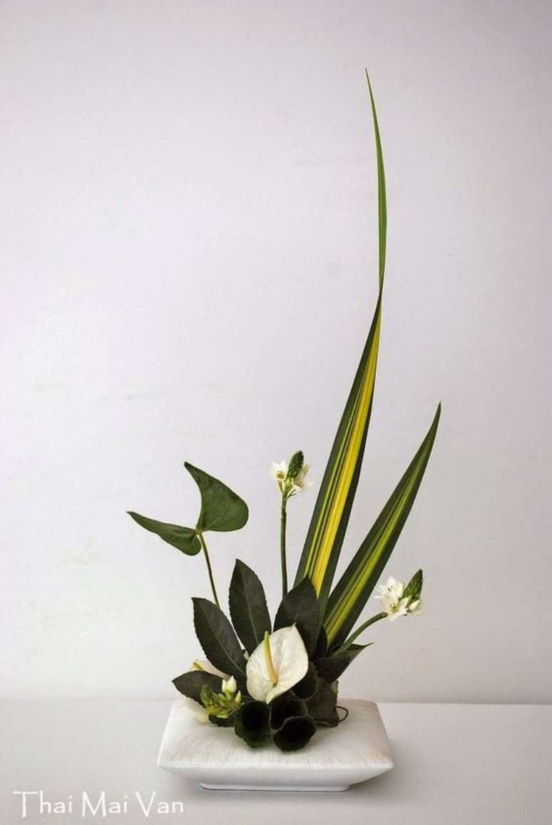 30. Ikebana &eacute; uma arte milenar &ndash; Foto Table Decoration