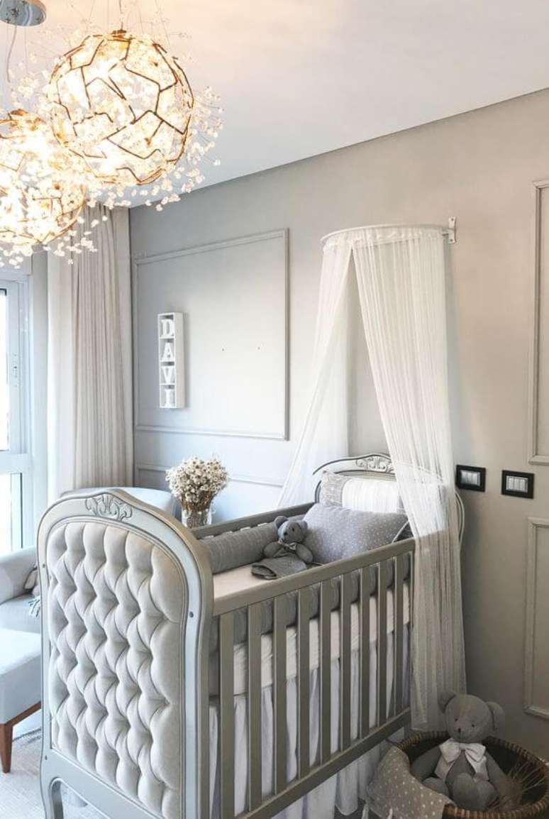 34. Lustre infantil de cristal &ndash; Foto Pinterest