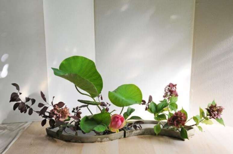 31. Ikebana no estilo Rimpa &ndash; Foto Ecole D&rsquo;ikebana Ohara La Rochelle