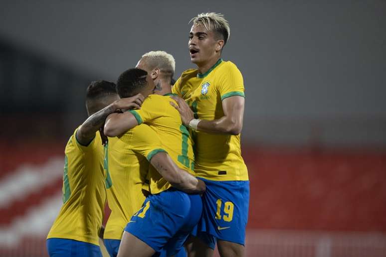 Brasil vem de duas vitórias nos amistosos preparatórios para os Jogos Olímpicos (Foto: Lucas Figueiredo / CBF)