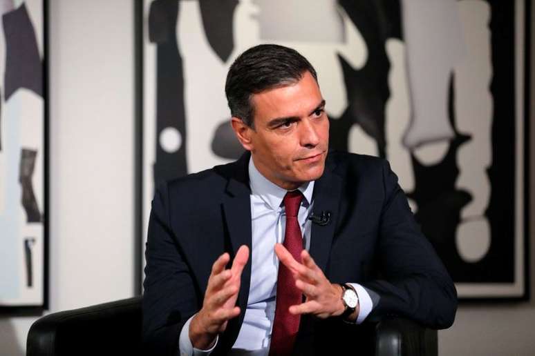 Primeiro-ministro da Espanha, Pedro Sánchez 
21/07/2021
REUTERS/Andrew Kelly