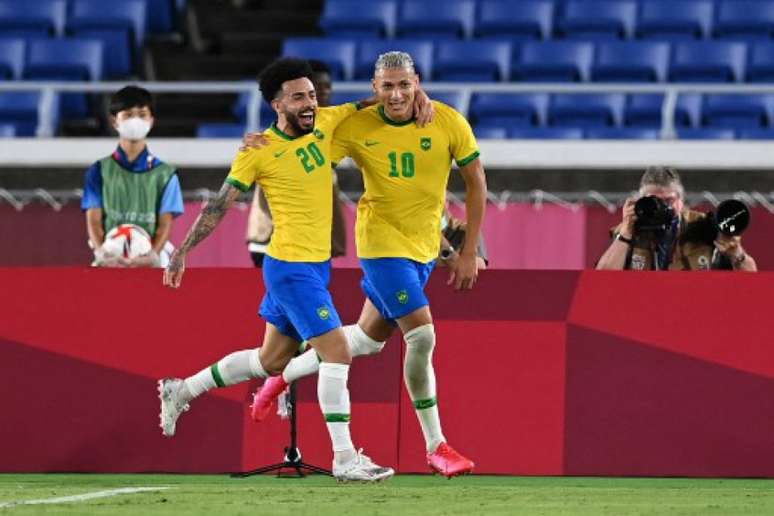 Vitória por 4 a 2 do Brasil sobre a Alemanha teve gosto de 'alívio' (DANIEL LEAL-OLIVAS / AFP