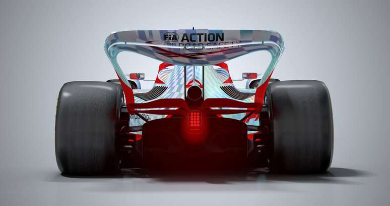 A Fórmula 1 revelou as primeiras imagens do carro-conceito da nova era que vai vigorar a partir de 2022 