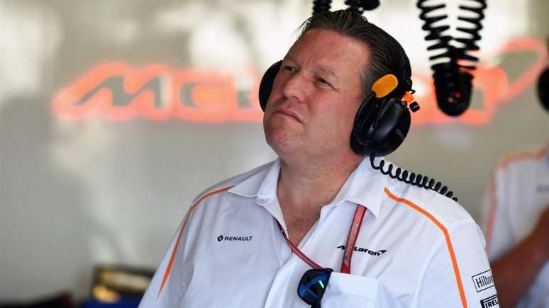 Zak Brown, o diretor-executivo da McLaren 