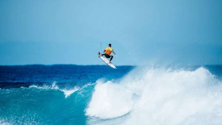 Gabriel Medina é um dos favoritos à medalha de ouro no surfe em Tóquio (Matt Dunbar/World Surf League)